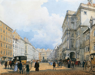 Der Neue Markt (Mehlmarkt) 1836