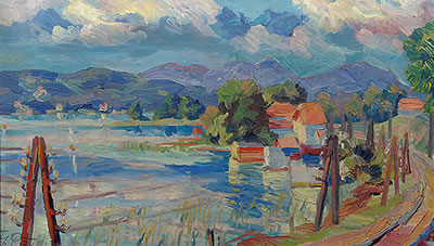 Am Wörthersee 1931