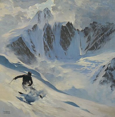 Sample artwork by Robert Zinner (1904 - 1988), known for painting, austrian landscapes and cityscapes - View similar artists and auction records