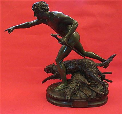 Au loup !! by Louis Auguste Hiolin - Auction record, sale price, and art valuation. Compare with similar artists and explore comparable artworks.