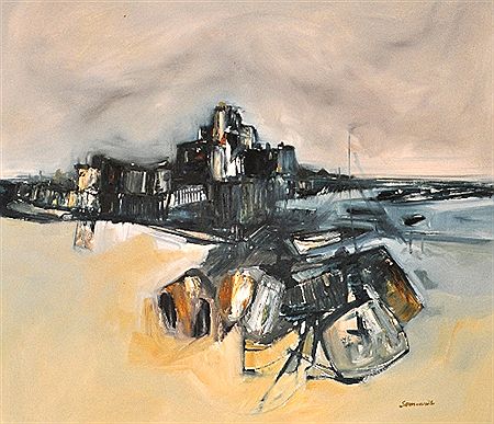 "The Headland" by James Somerville - Auction record, sale price, and art valuation. Compare with similar artists and explore comparable artworks.