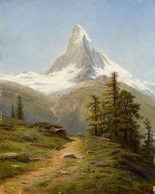 "Le mont Cervin à Zermatt, Suisse"