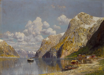 Norwegische Fjordlandschaft