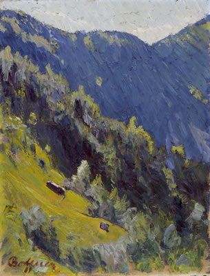 Berghang by Paul Bodmer - Auction record, sale price, and art valuation. Compare with similar artists and explore comparable artworks.