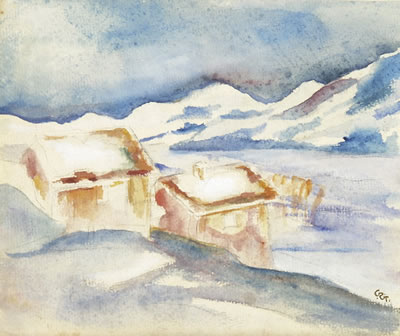Winterlandschaft by Gustav Adolf Gamper - Auction record, sale price, and art valuation. Compare with similar artists and explore comparable artworks.