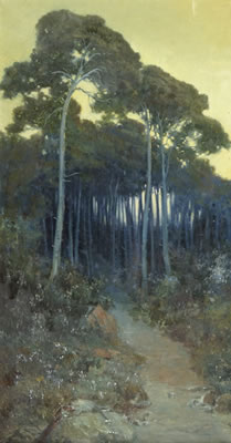 Gegenstücke: Wege im Pinienwald by Cesare Bentivoglio - Auction record, sale price, and art valuation. Compare with similar artists and explore comparable artworks.