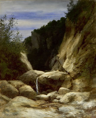 Gebirgsbach by Jakob Lorenz Rudisuhli - Auction record, sale price, and art valuation. Compare with similar artists and explore comparable artworks.