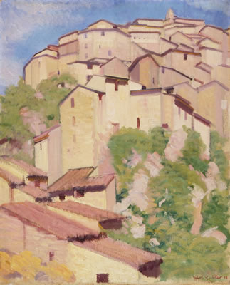 Tessiner Landschaft by Jakob Gubler - Auction record, sale price, and art valuation. Compare with similar artists and explore comparable artworks.
