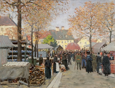"Auer Dult" by August Herzog - Auction record, sale price, and art valuation. Compare with similar artists and explore comparable artworks.