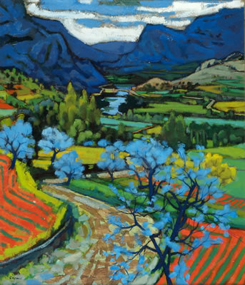 "Arboles Azules"