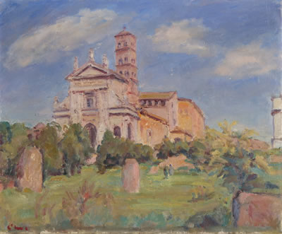 Sample artwork by Louis Henri De Meuron (1868 - 1949), known for painting - View similar artists and auction records