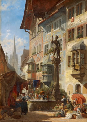 "Motiv aus Stein am Rhein" by Karl Weysser - Auction record, sale price, and art valuation. Compare with similar artists and explore comparable artworks.