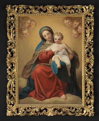 Madonna mit Kind by Jost Troxler - Auction record, sale price, and art valuation. Compare with similar artists and explore comparable artworks.