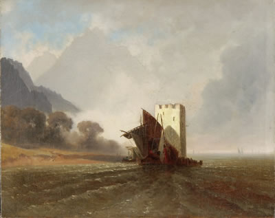 Schnitzturm am Vierwaldstättersee by Jost Joseph Niklaus Schiffmann - Auction record, sale price, and art valuation. Compare with similar artists and explore comparable artworks.