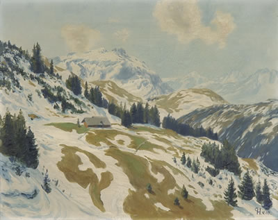 Sample artwork by Gottfried Herzig (1870 - 1922), known for painting - View similar artists and auction records