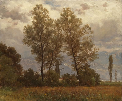 Innerschweizer Landschaft by Jost Muheim - Auction record, sale price, and art valuation. Compare with similar artists and explore comparable artworks.
