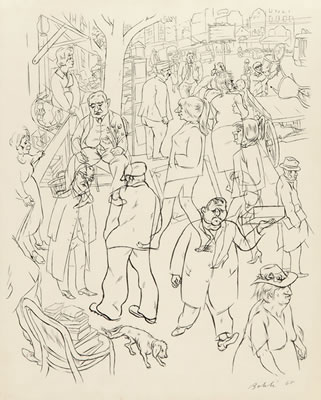 "Strassenszene I"