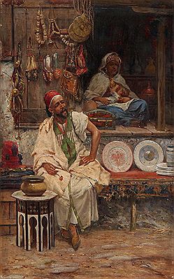 In einem orientalischen Bazar by Jose Echena - Auction record, sale price, and art valuation. Compare with similar artists and explore comparable artworks.