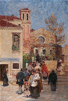 "Strasse in Venedig"