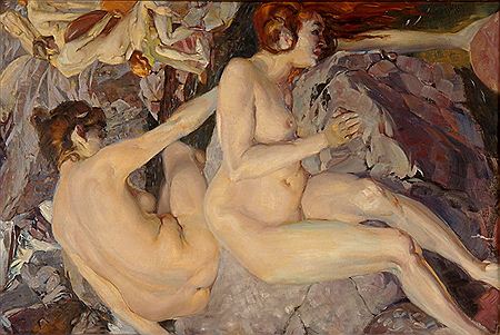 Sample artwork by Burkard Mangold (1873 - 1950), known for painting - View similar artists and auction records