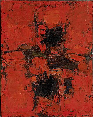 Sample artwork by Charles Wyrsch (1920 - 2019), known for painting - View similar artists and auction records