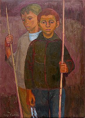 "Heimkehr vom Fischfang II" by Sonja Falk - Auction record, sale price, and art valuation. Compare with similar artists and explore comparable artworks.