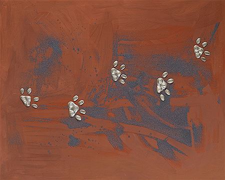 Ohne Titel (Komposition in Rot)