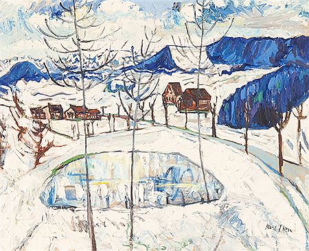 Mühleweiler im Winter bei Schönenberg