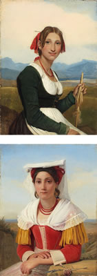 Fileuse de Sora. - Femme de Frascati (2)