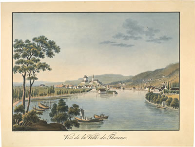 Vue de la Ville de Thoune