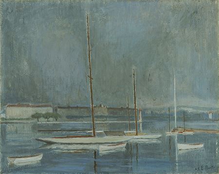 Les Bâteaux blancs by Eugène-Louis Martin - Auction record, sale price, and art valuation. Compare with similar artists and explore comparable artworks.