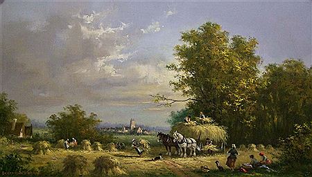 Figures Haymaking