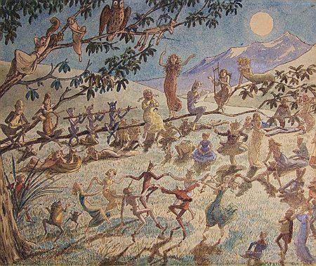 `Fairy Ring` by Charles Altamont Doyle - Auction record, sale price, and art valuation. Compare with similar artists and explore comparable artworks.