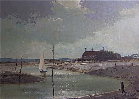 The Beaulieu River at Gins Farm