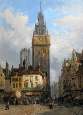 The Old Beffroi at Ghent