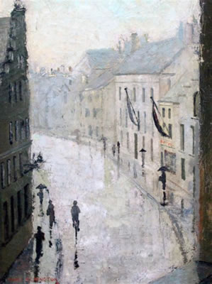 French street scene