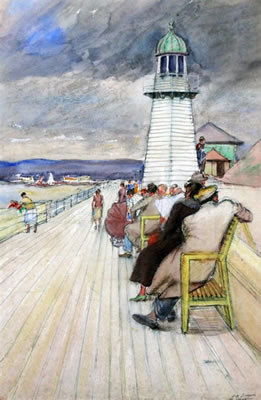 "Littlehampton" by Hubert Arthur Finney - Auction record, sale price, and art valuation. Compare with similar artists and explore comparable artworks.
