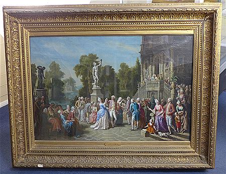 Fete Gallante scene