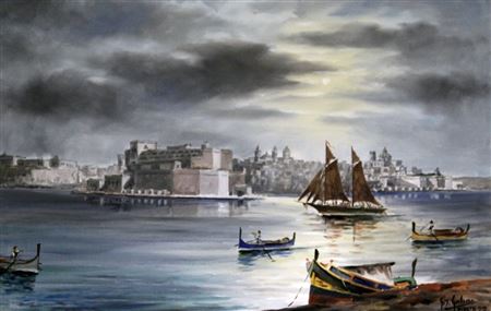 Valetta harbour, Malta