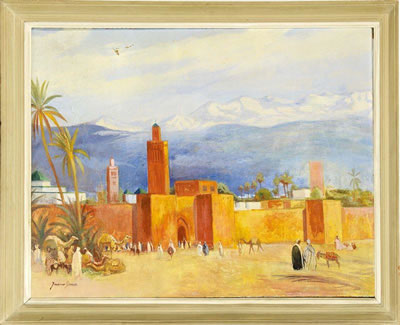 Sample artwork by Jacques Simon (1875 - 1965), known for painting - View similar artists and auction records
