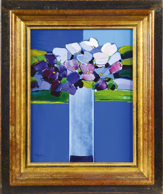 "Vase bleu"