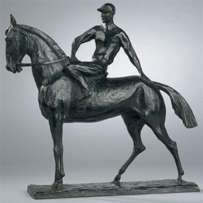 Jockey et cheval by Franceso La Monaca - Auction record, sale price, and art valuation. Compare with similar artists and explore comparable artworks.