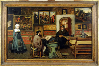 Luther rendant visite à Calvin
