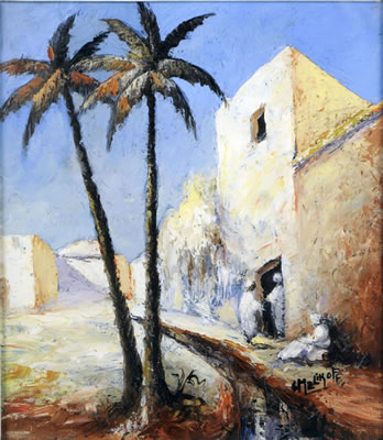 Palmeraie au Maroc
