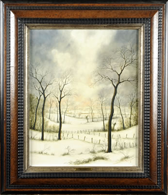 Paysage hivernal