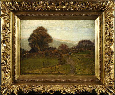 Fermière sur le Chemin