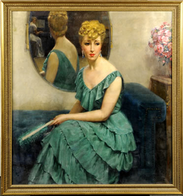 La belle Rêveuse (daté 1942) by Fernand Gaudfroy - Auction record, sale price, and art valuation. Compare with similar artists and explore comparable artworks.