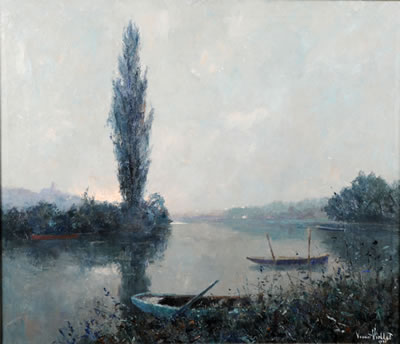Aube sur l'Oise