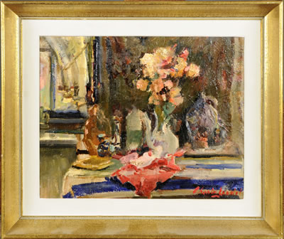 Intérieur fleuri
