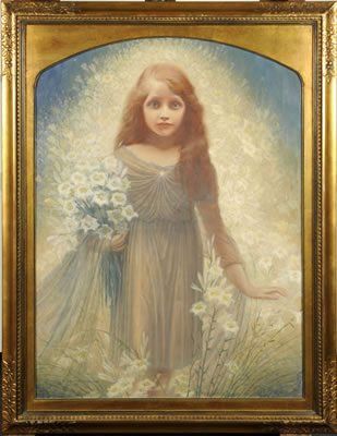 Jeune Fille aux Fleurs